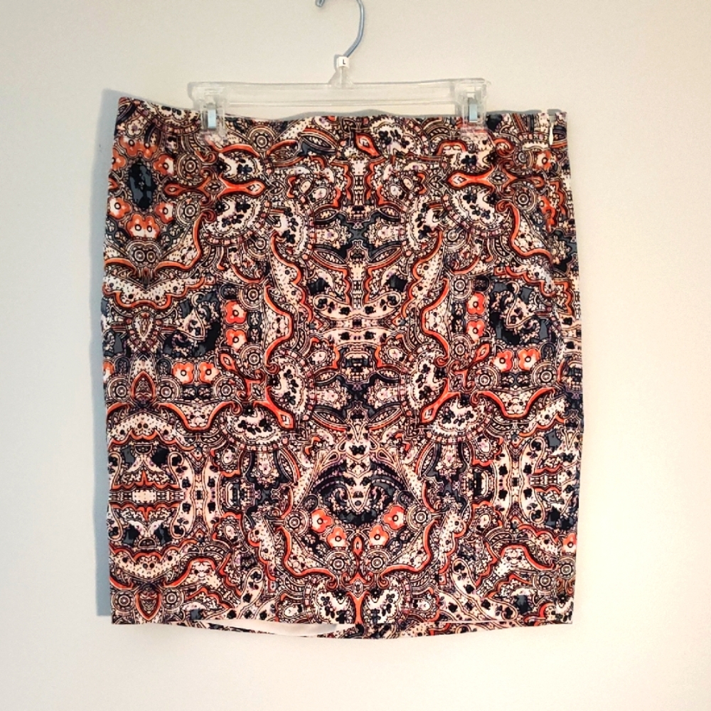 The Limited Mini Skirt Size 16 Straight Casual Colorful Spring Summer Bright